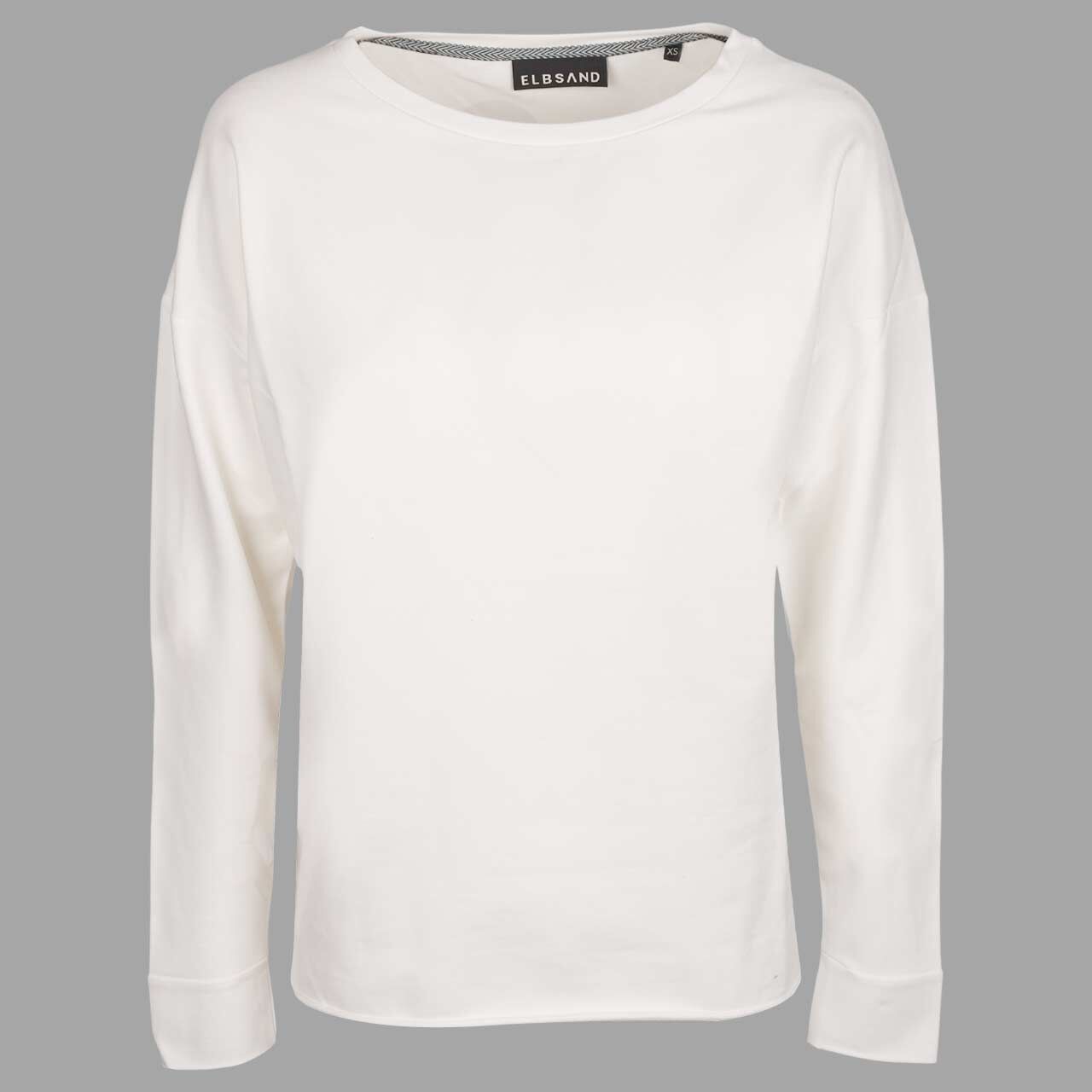 Elbsand Damen Sweatshirt Riane cloud white
