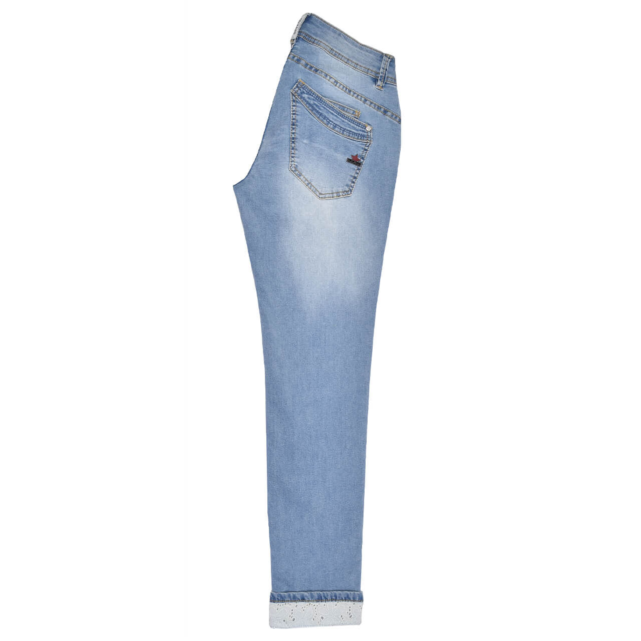 Buena Vista Jeans Malibu 7/8 Stretch Denim denim lace