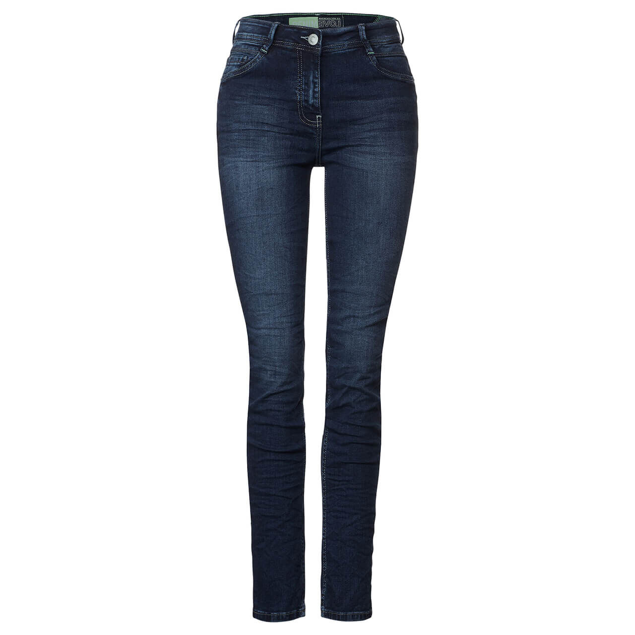 Cecil Jeans Vicky mid blue used wash