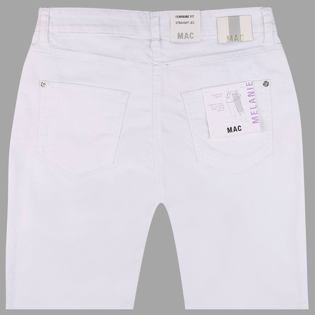 MAC Jeans Melanie für Damen in Weiß, FarbNr.: D010