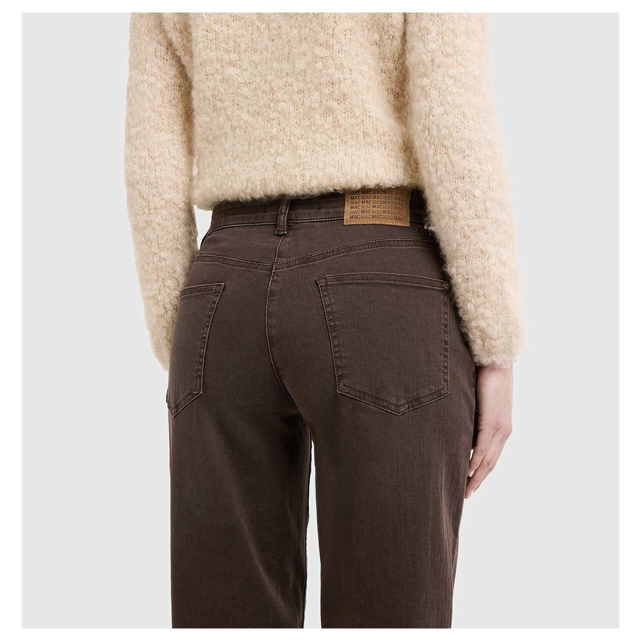 MAC Bobbie 7/8 Jeans brown stone wash
