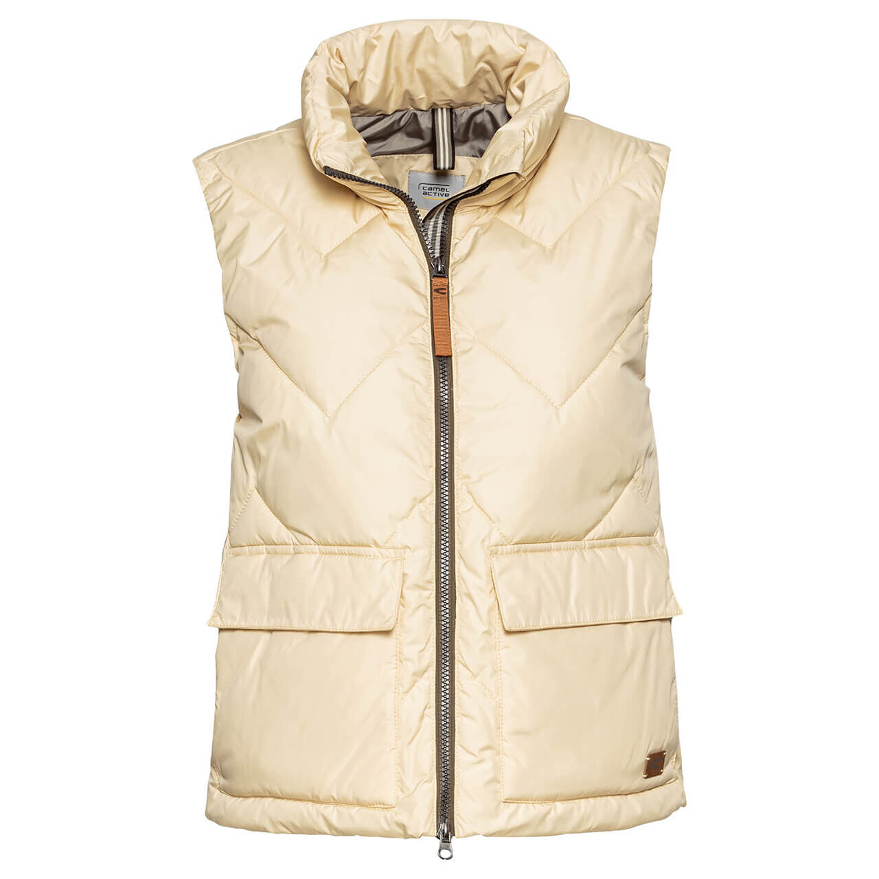 Camel active Damen Weste vanilla white