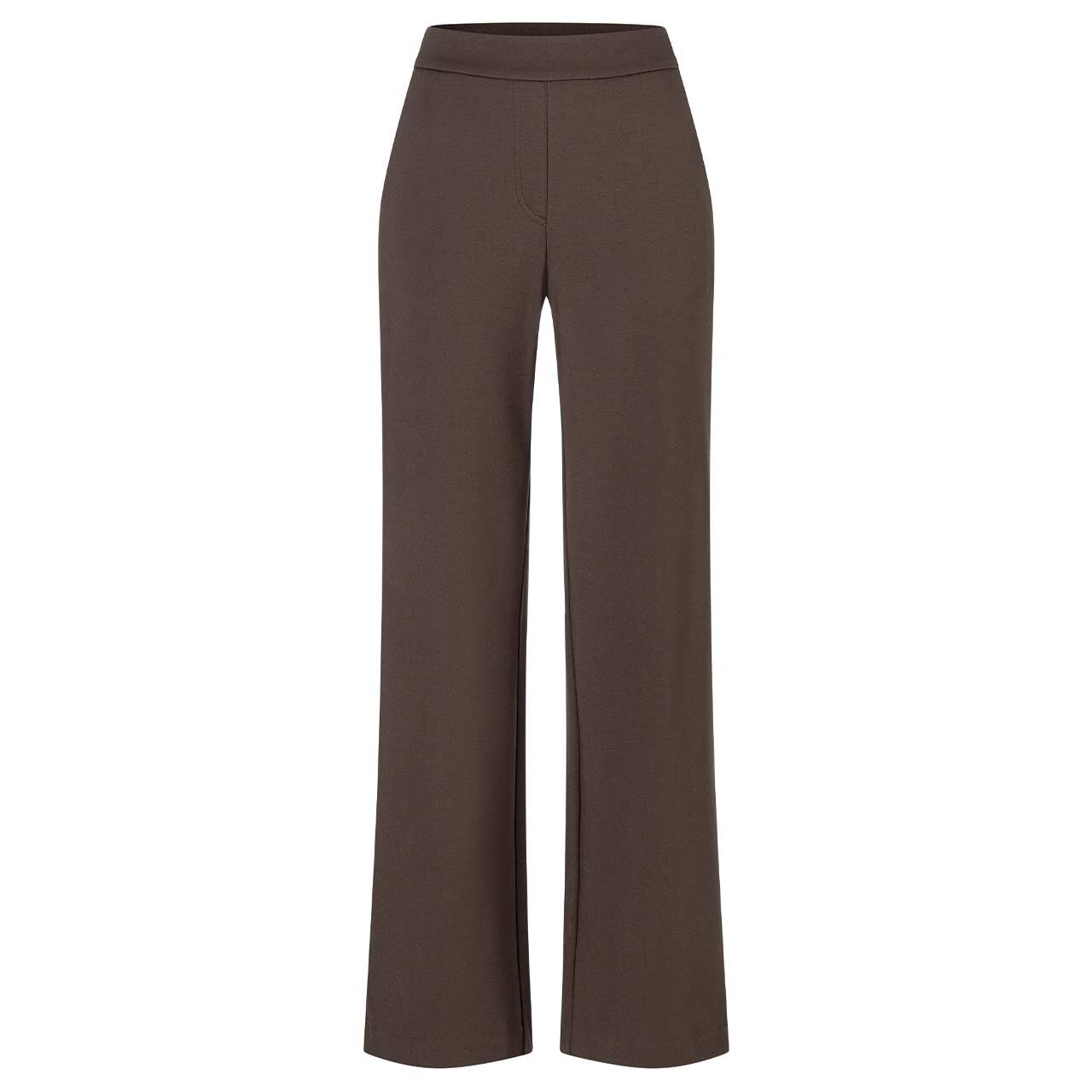 Damenhose Chiara von MAC in Dunkelbraun, Vorderansicht