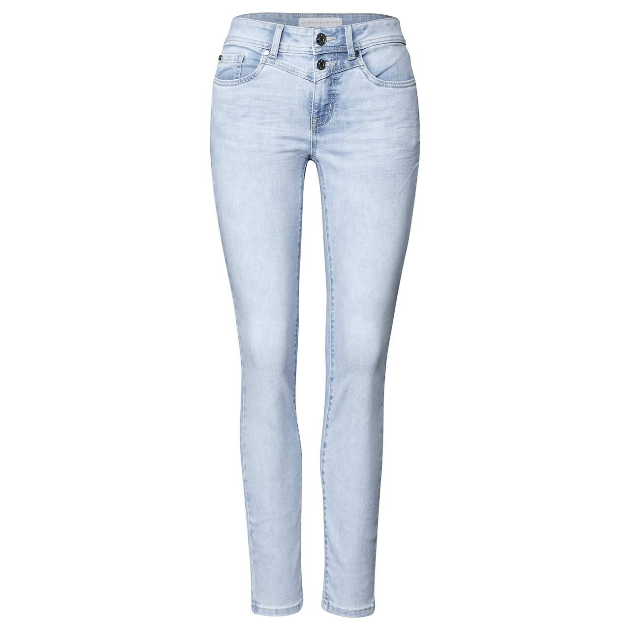 Street One York Jeans bleached light blue soft wash Street One York Jeans bleached light blue soft wash