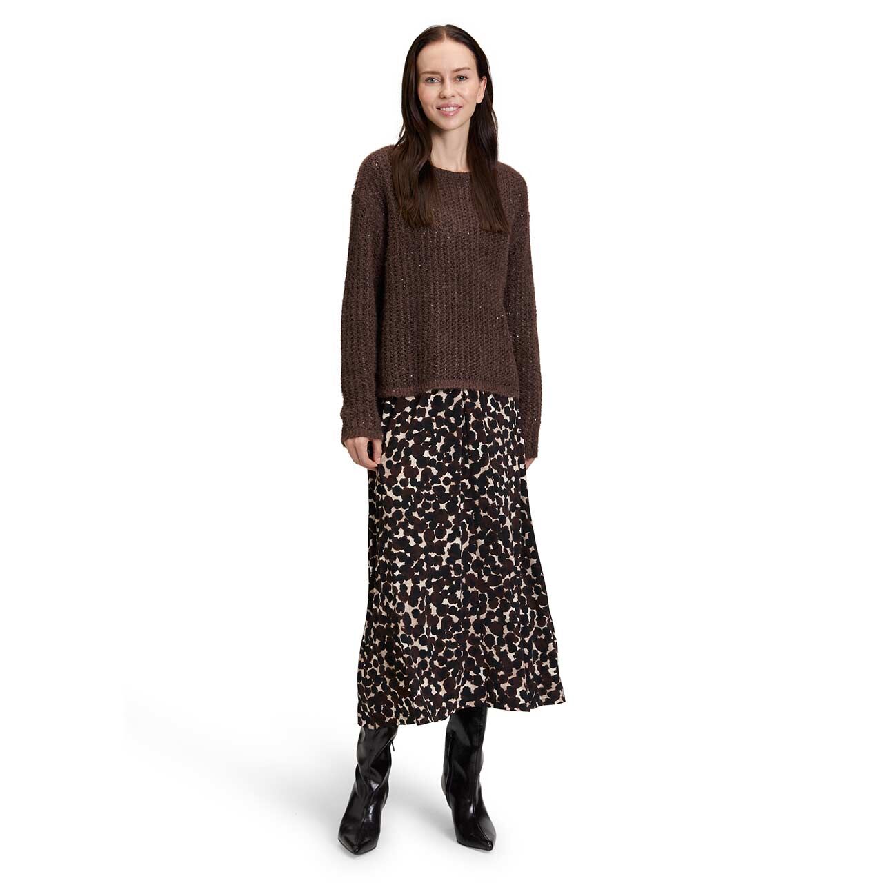 Damenpullover von Betty Barclay in Braun, Outfit