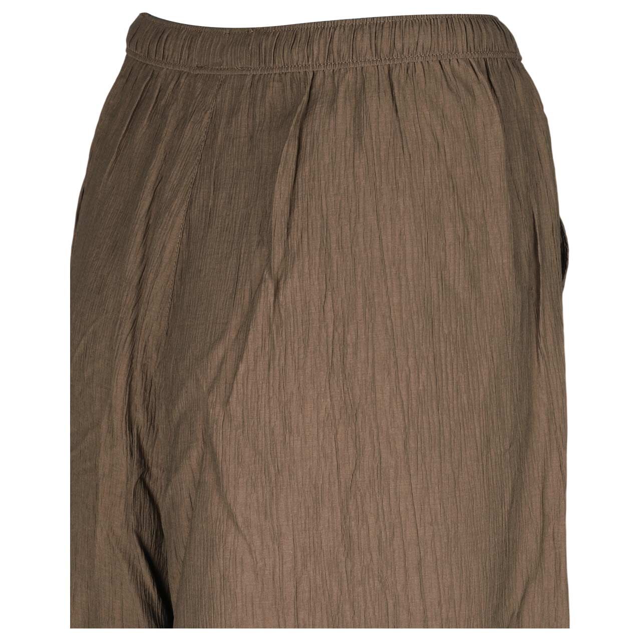 Damen Wideleg Hose von s.Oliver in Braun, detaillierte Rückansicht