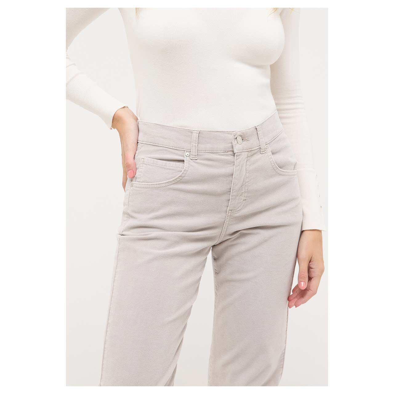 Angels Lara Cordhose grey morn used
