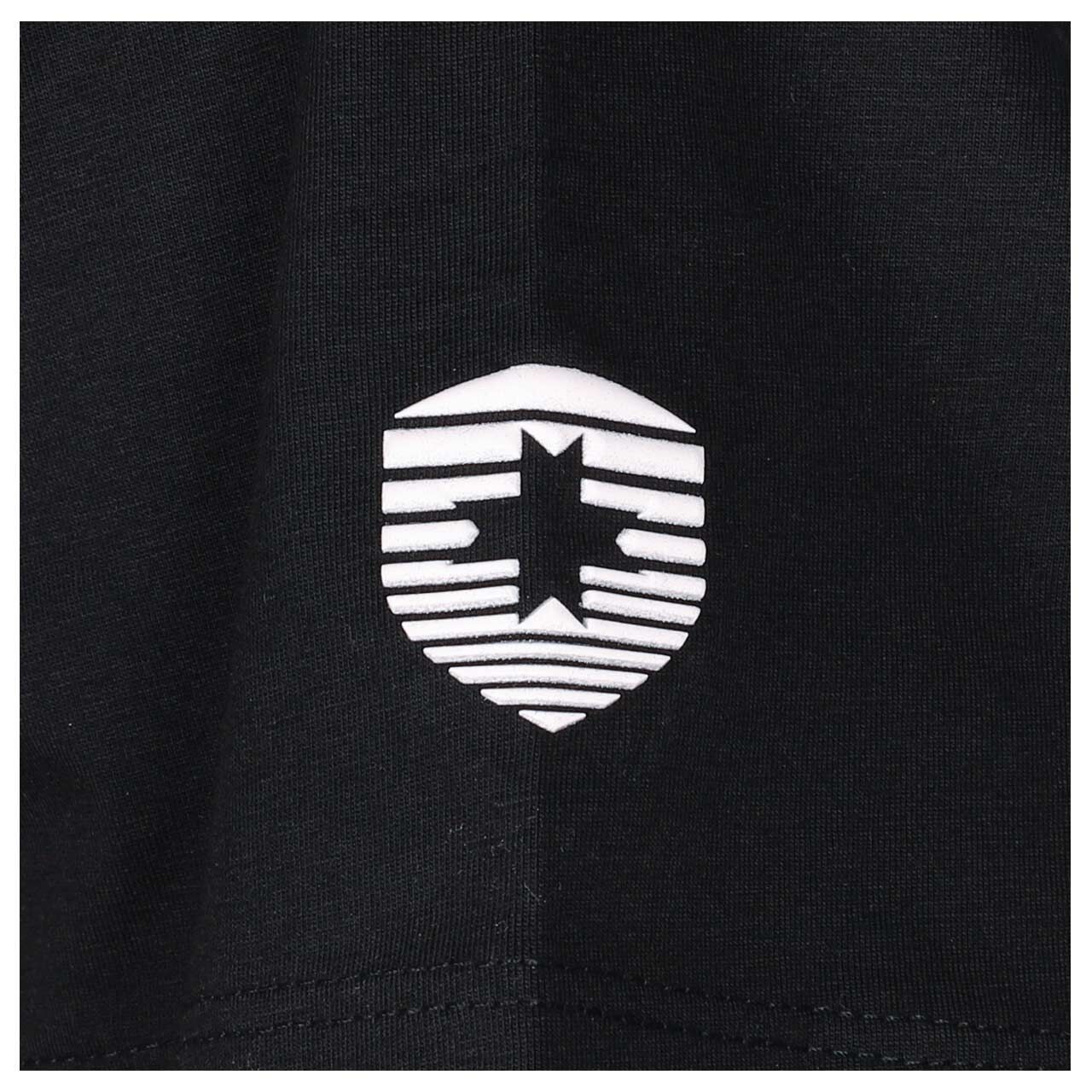 Herren T-Shirt von Wellensteyn in Schwarz, Detailansicht Logo