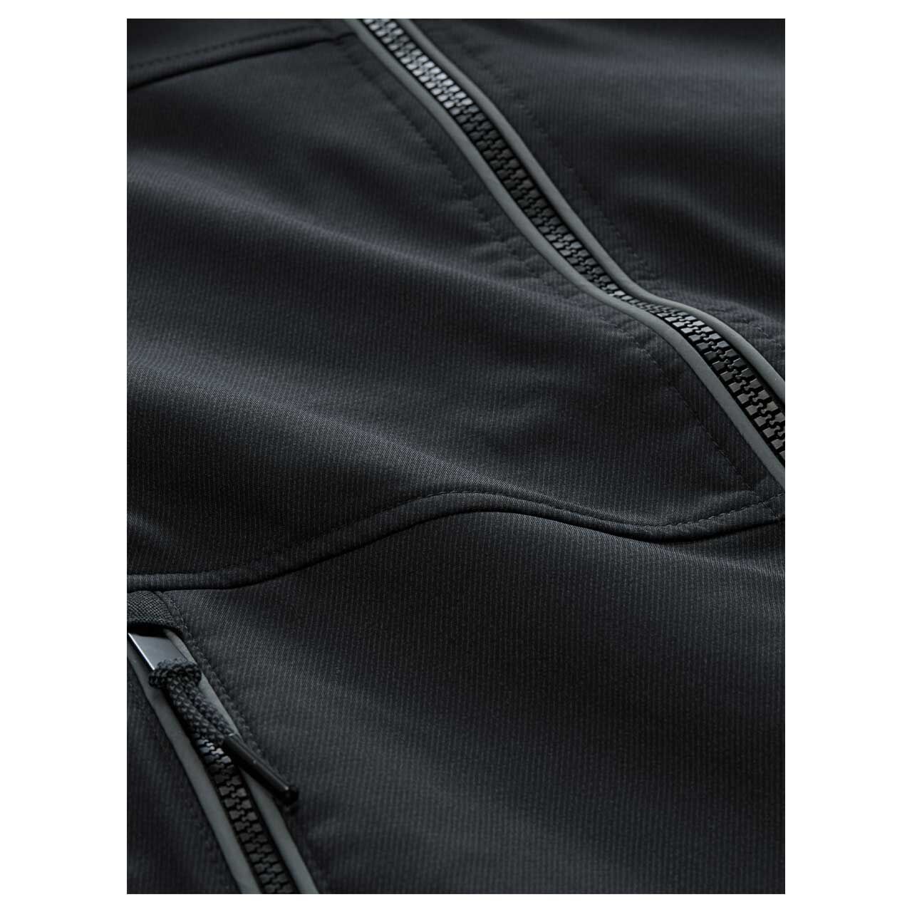 Herren Softshell Jacke von Tom Tailor in Schwarz, Detailansicht Material