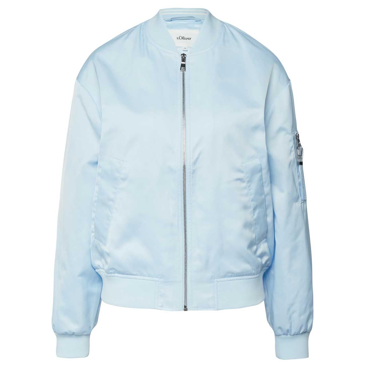 s.Oliver Damen Jacke Bomber Jacket sky blue