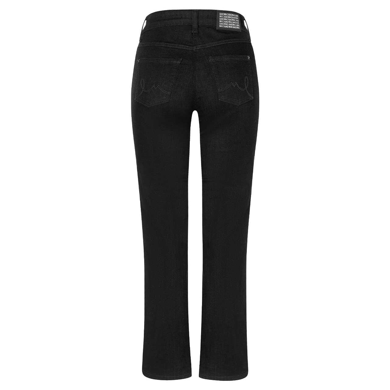 Damenjeans Laura von MAC in Schwarz, Rückansicht