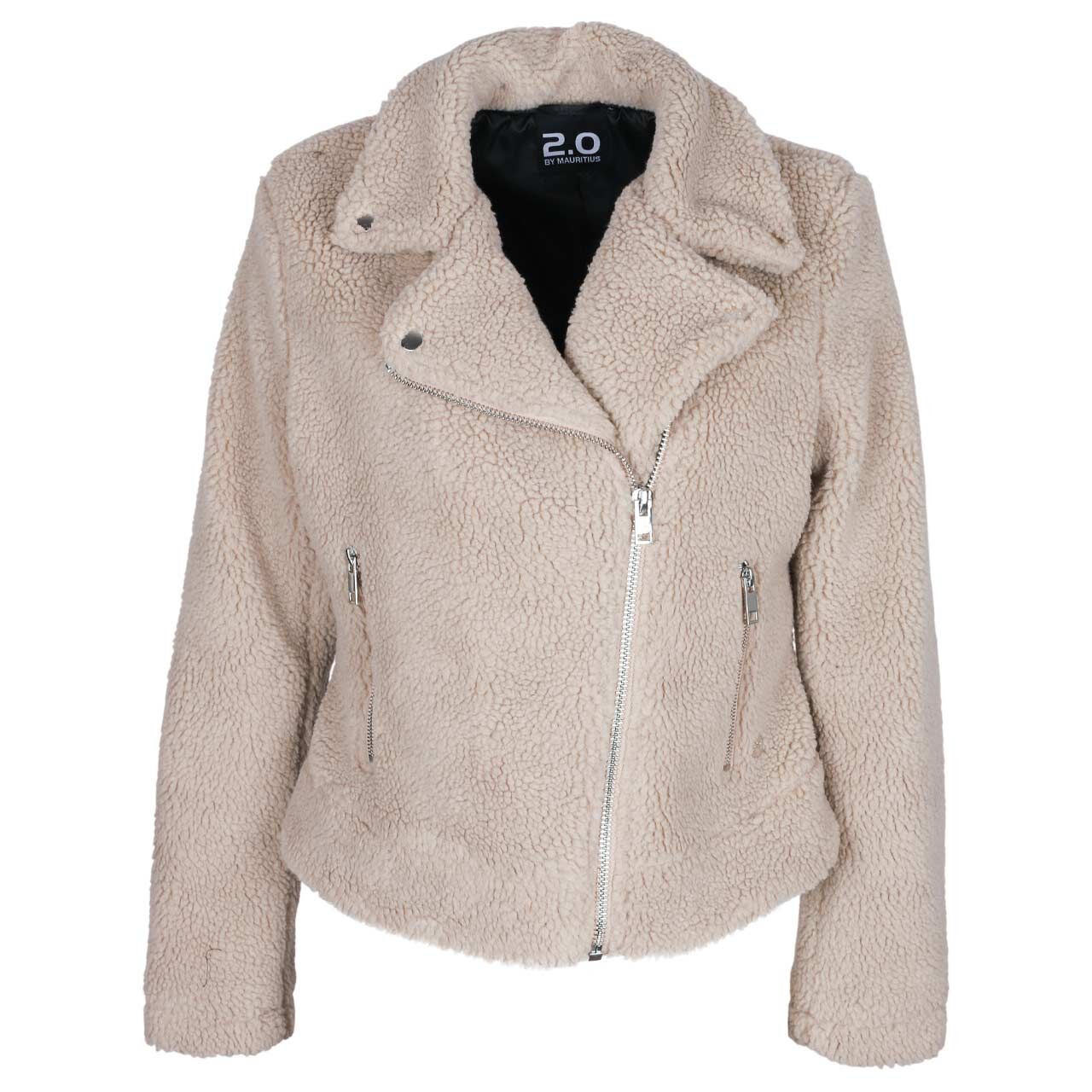 Mauritius Damen Teddyjacke Fermina sand