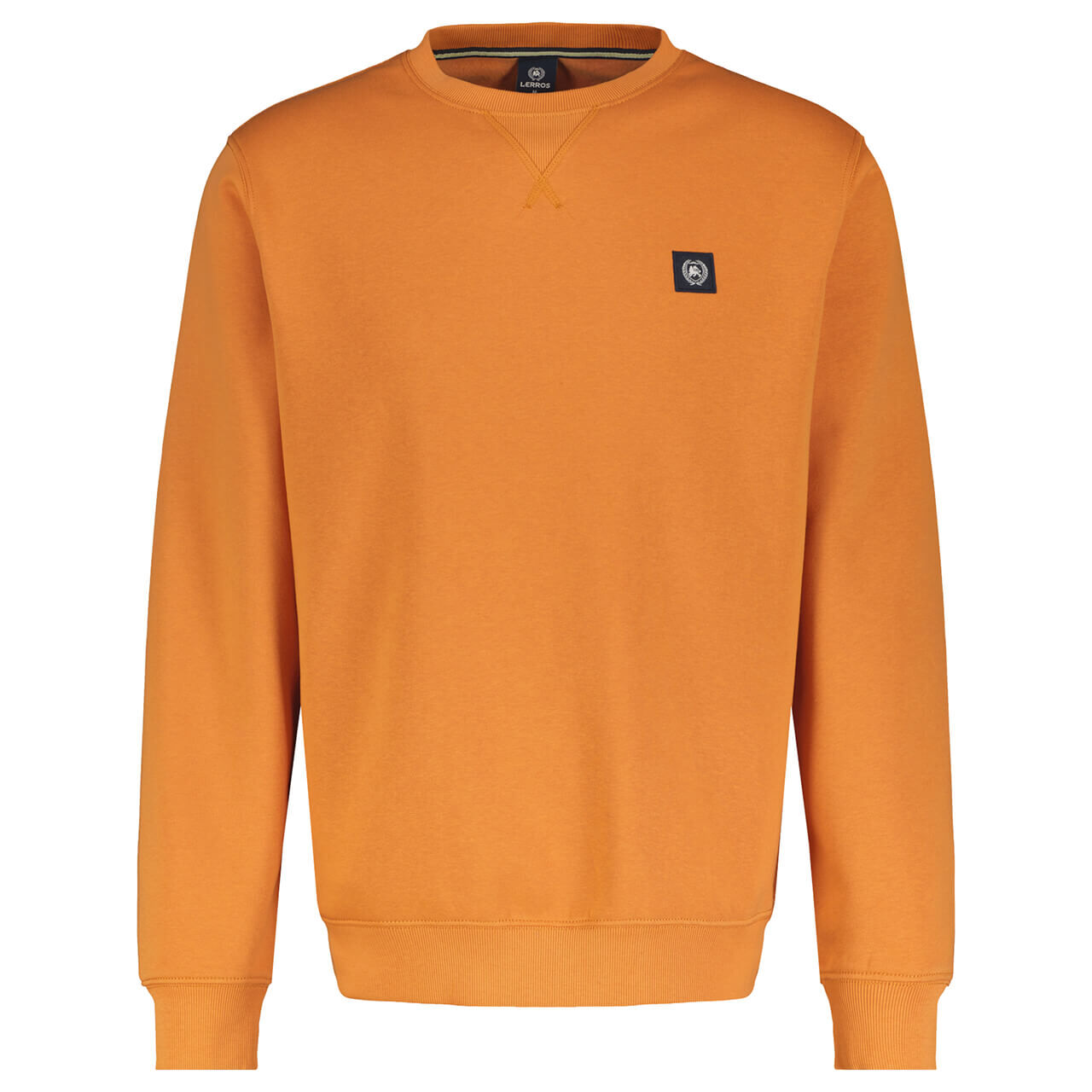 Lerros Herren Sweatshirt pumpkin orange