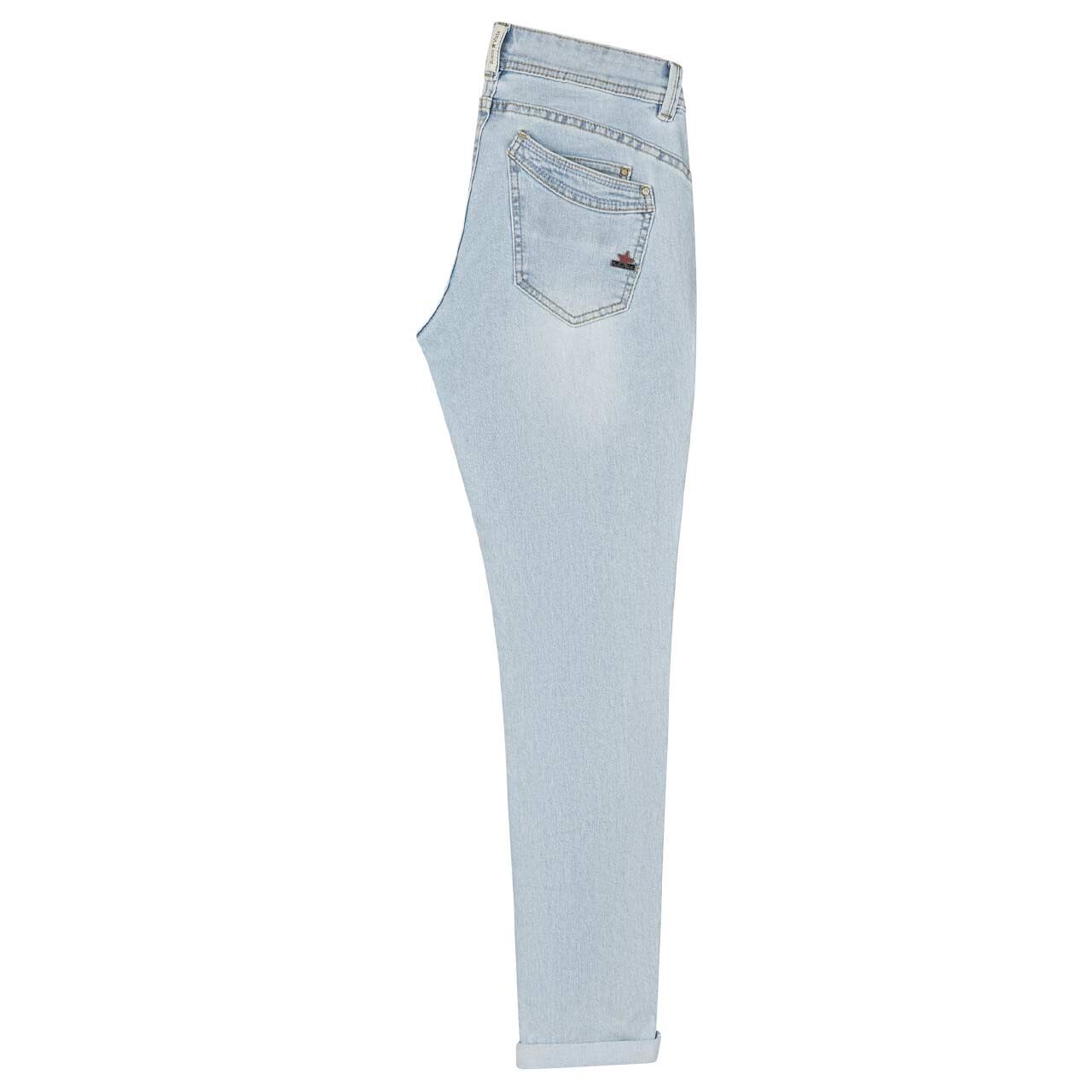 Damenjeans Malibu Stretch Denim von Buena Vista in Hellblau verwaschen, Rückansicht