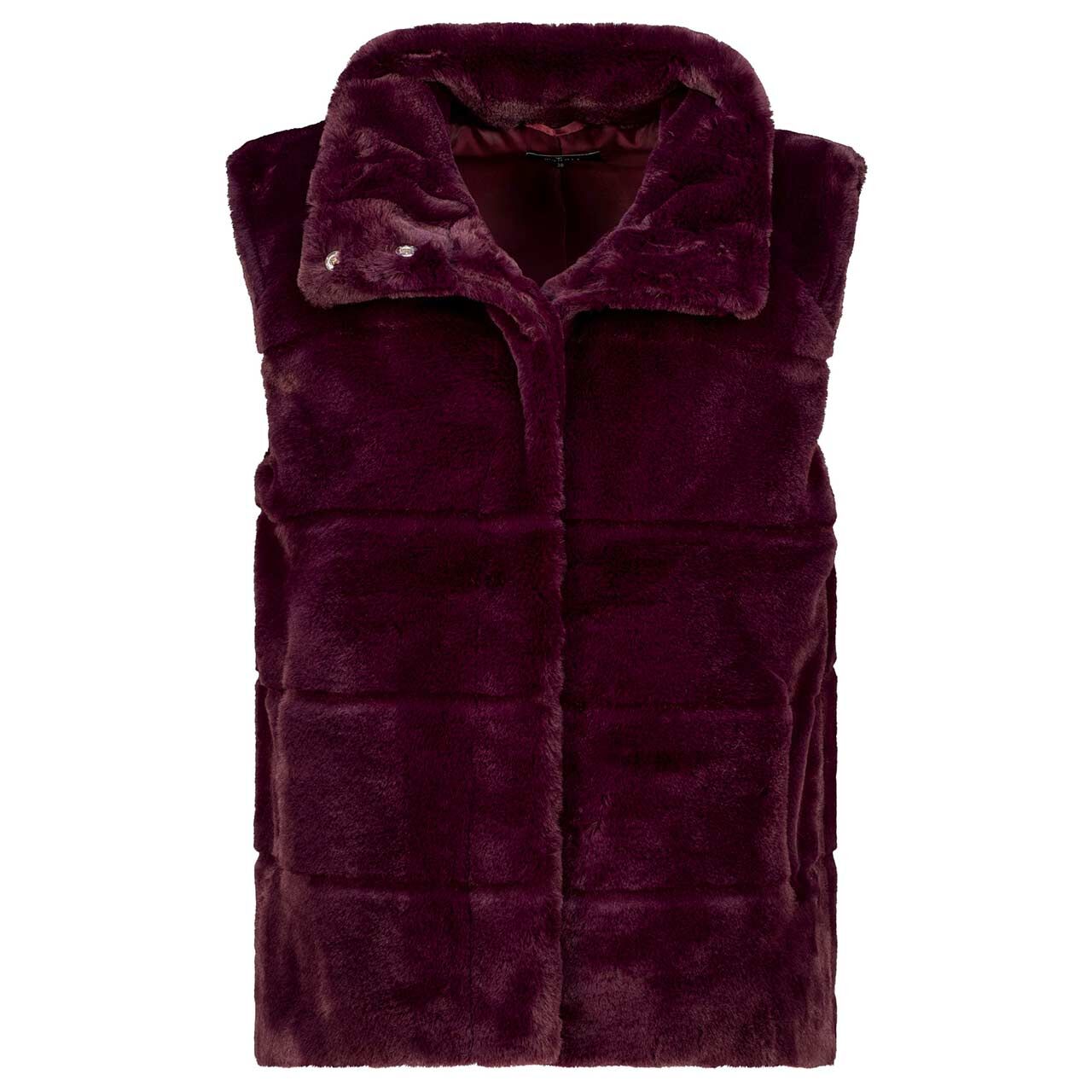 Monari Damen Weste deep red plush