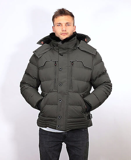 Wellensteyn Starstream Winterjacke für Herren in Dunkelgrau