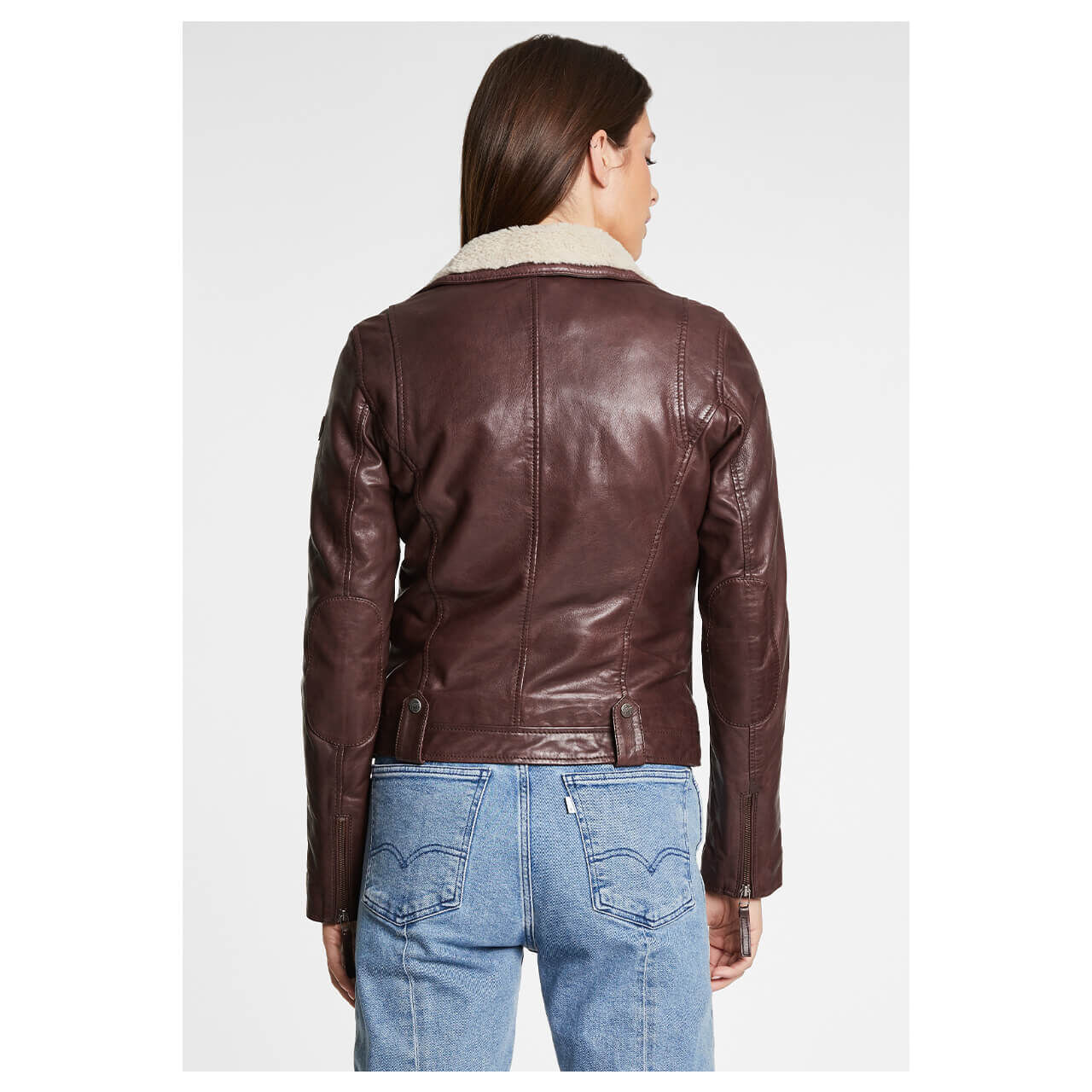 Mauritius Damen Lederjacke Tyla brown