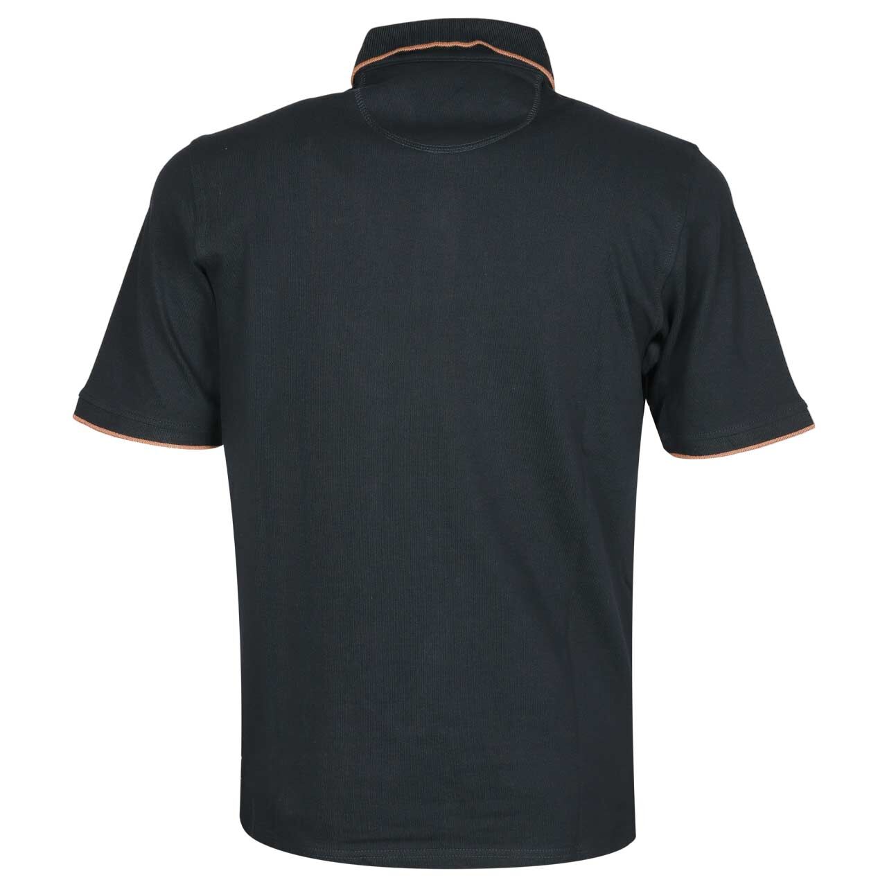 Herren Poloshirt von Casa Moda in Dunkelblau, Rückansicht
