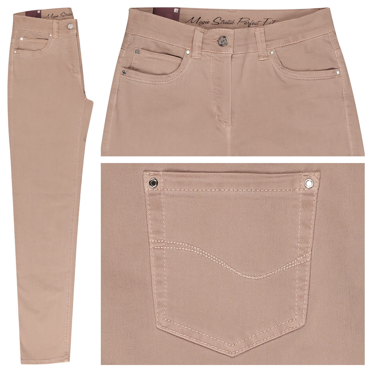 Anna Montana Angelika Röhre Jeans stone beige Anna Montana Angelika Röhre Jeans stone beige