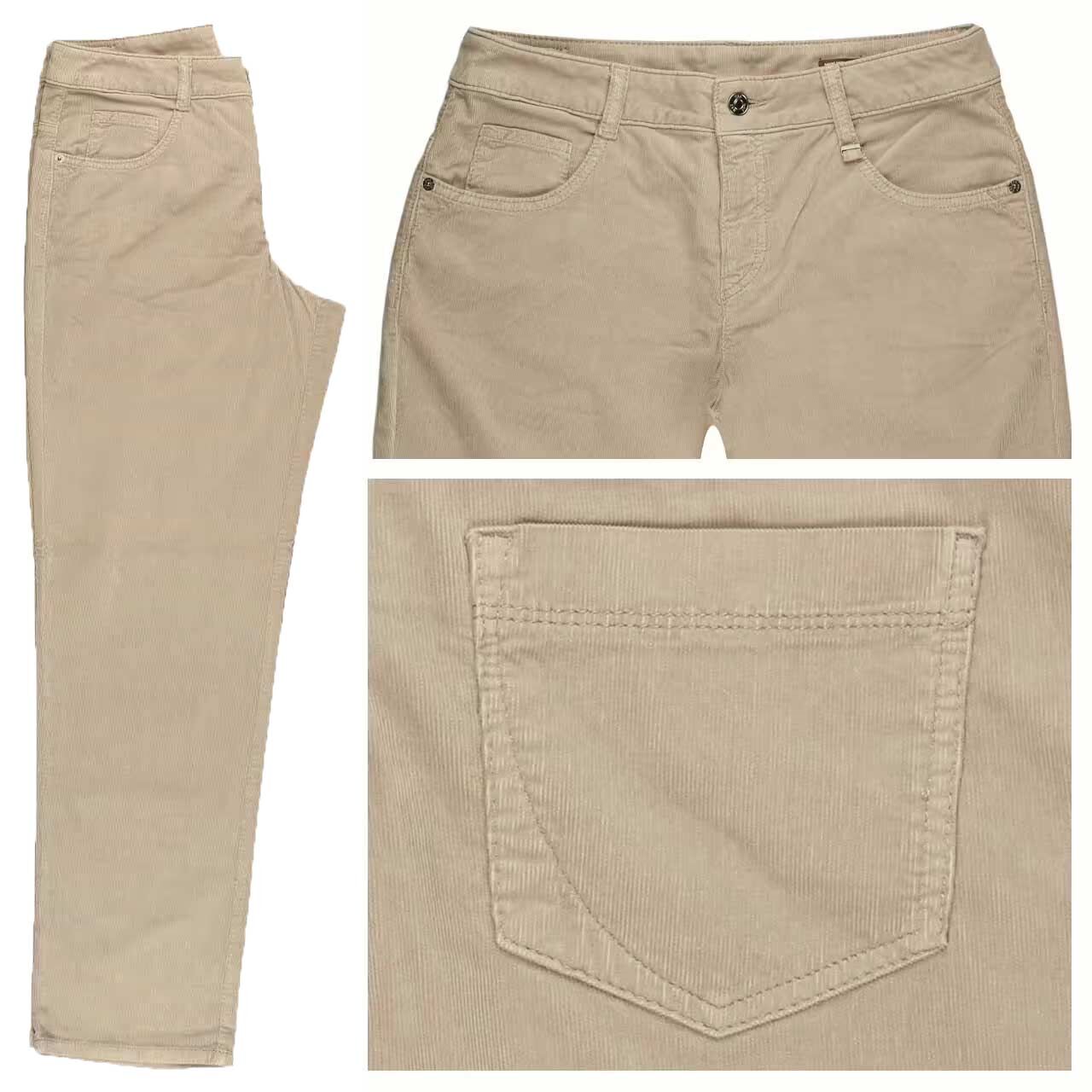 MAC Gracia Cordhose windspray beige