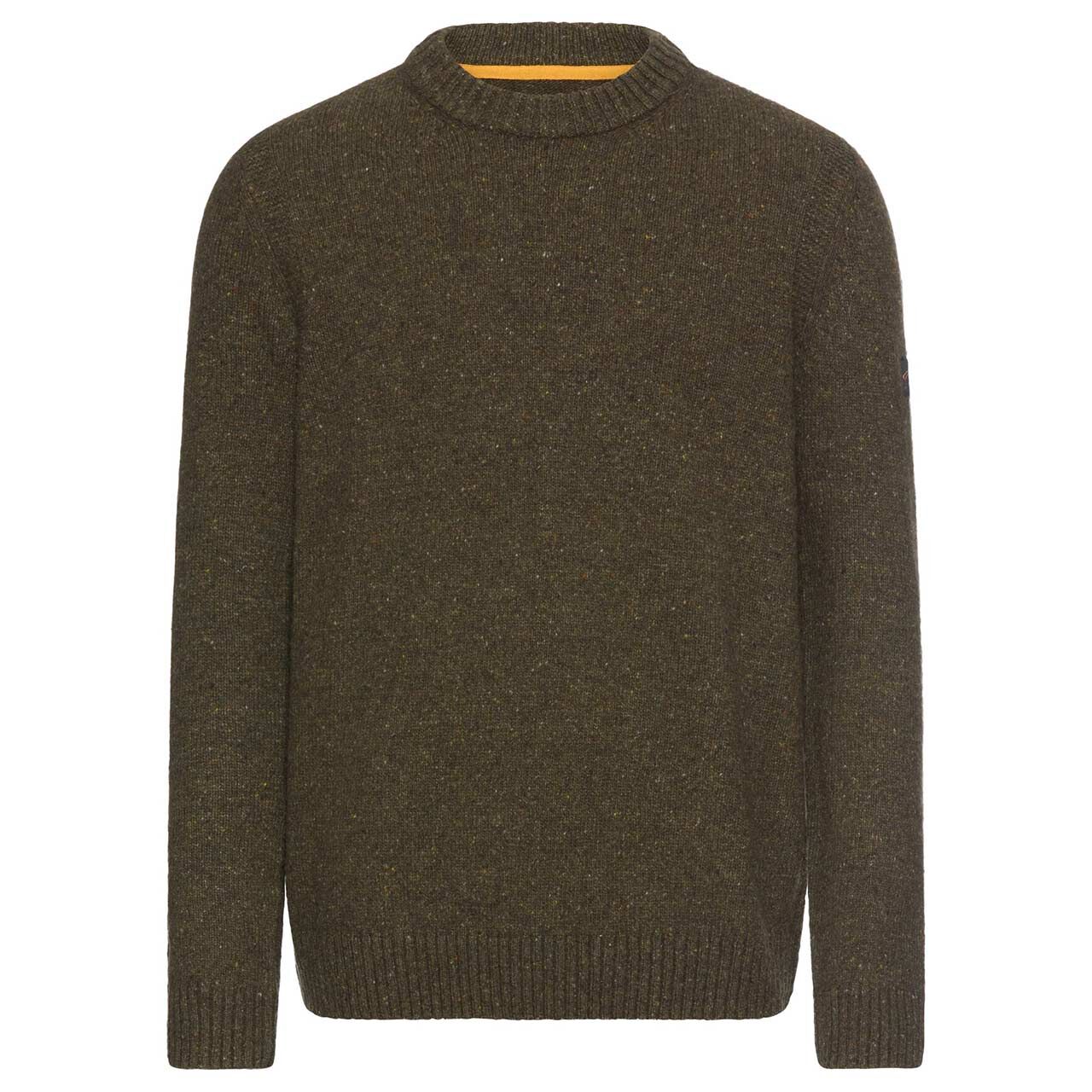 Camel active Herren Pullover dark olive green melange