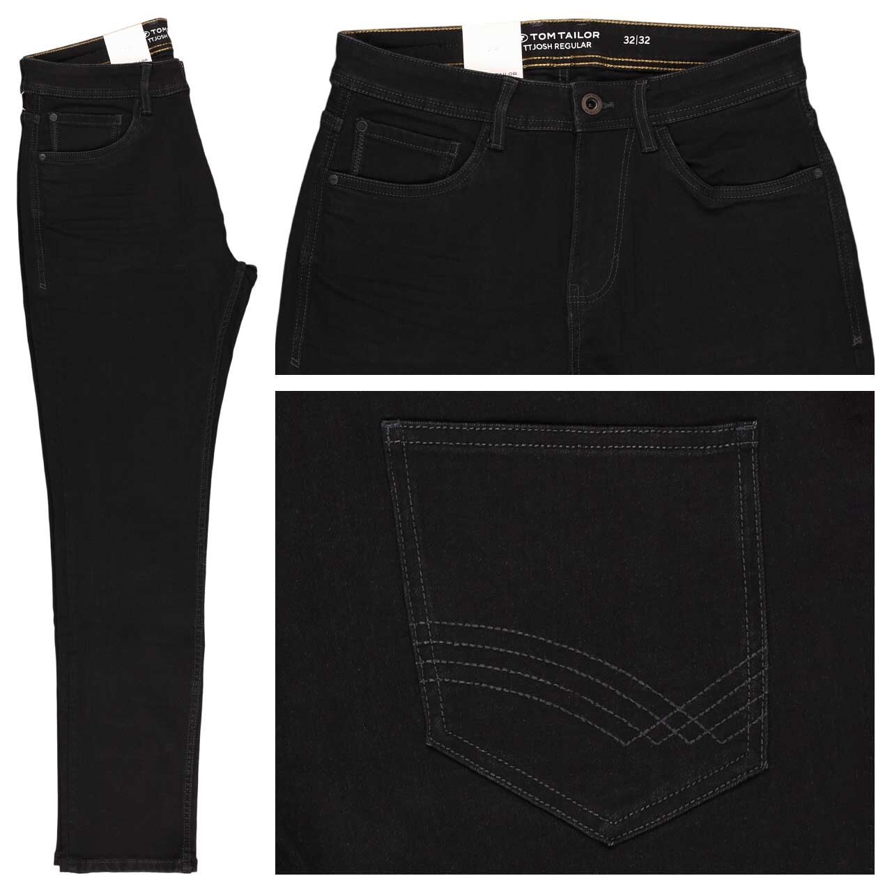 Tom Tailor Josh Jeans black denim