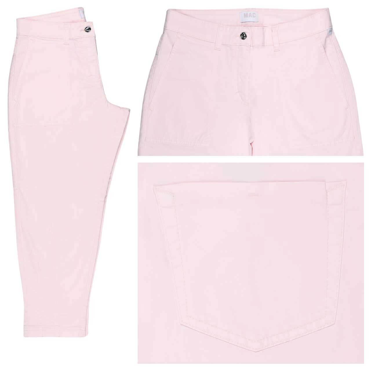 MAC Ebby 2.3 7/8 Baumwollhose pearl rose