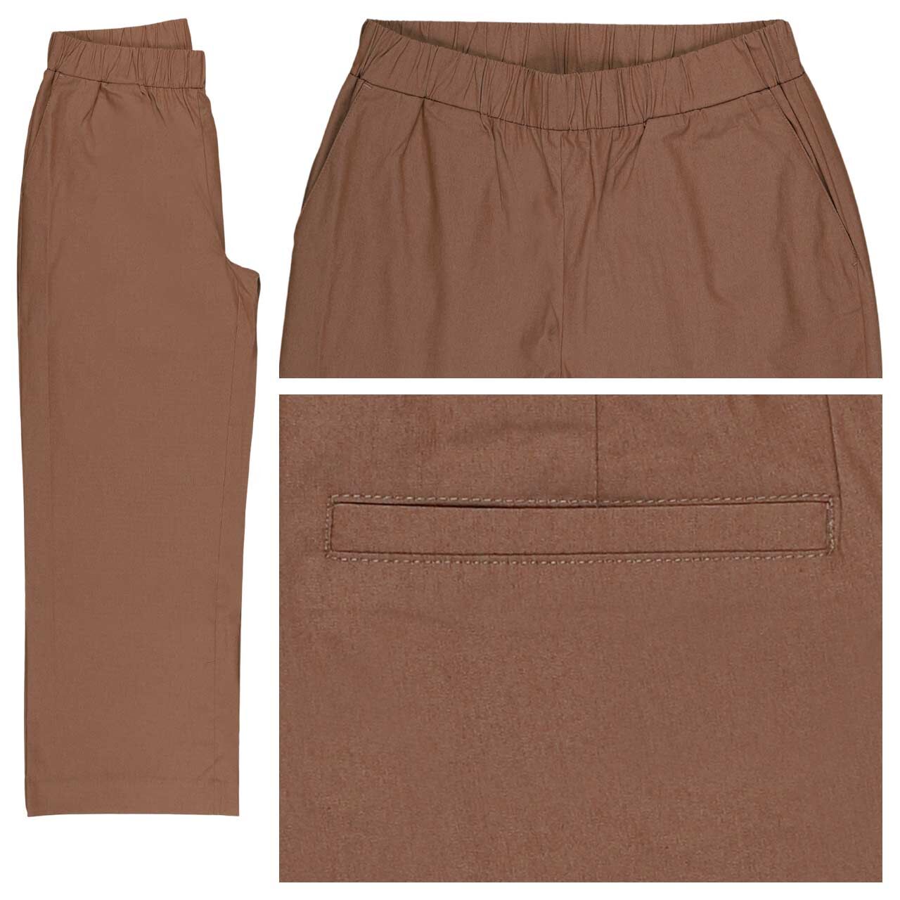 Monari 7/8 Baumwollhose mocca