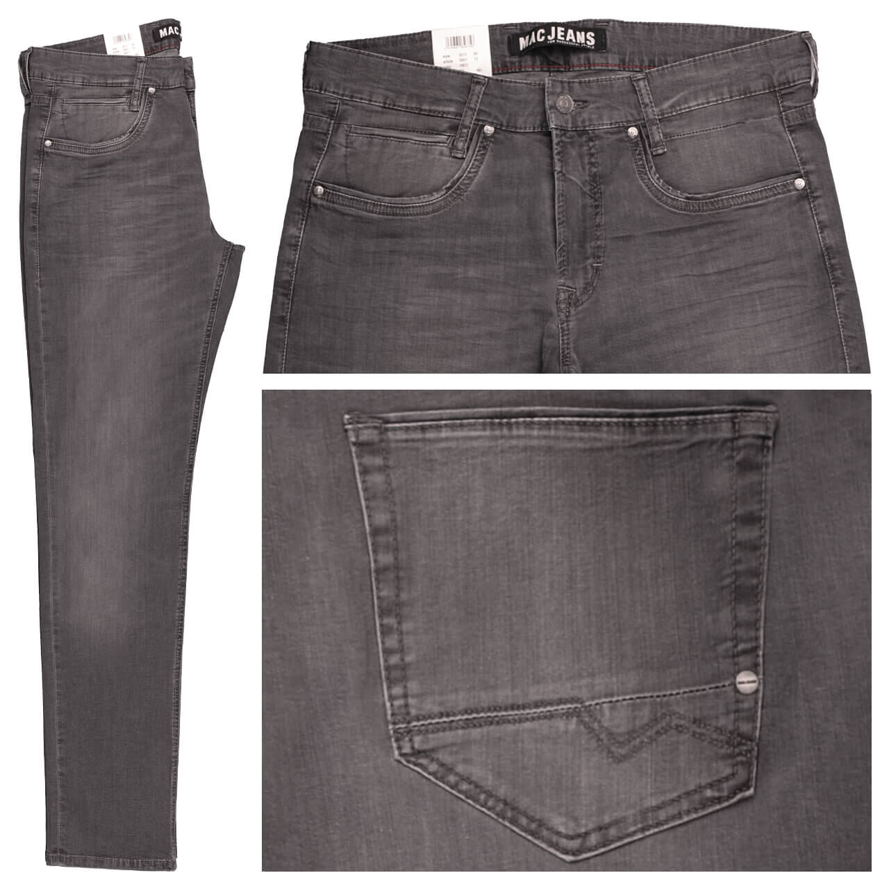 MAC Arne Pipe Jeans light authentic grey MAC Arne Pipe Jeans light authentic grey