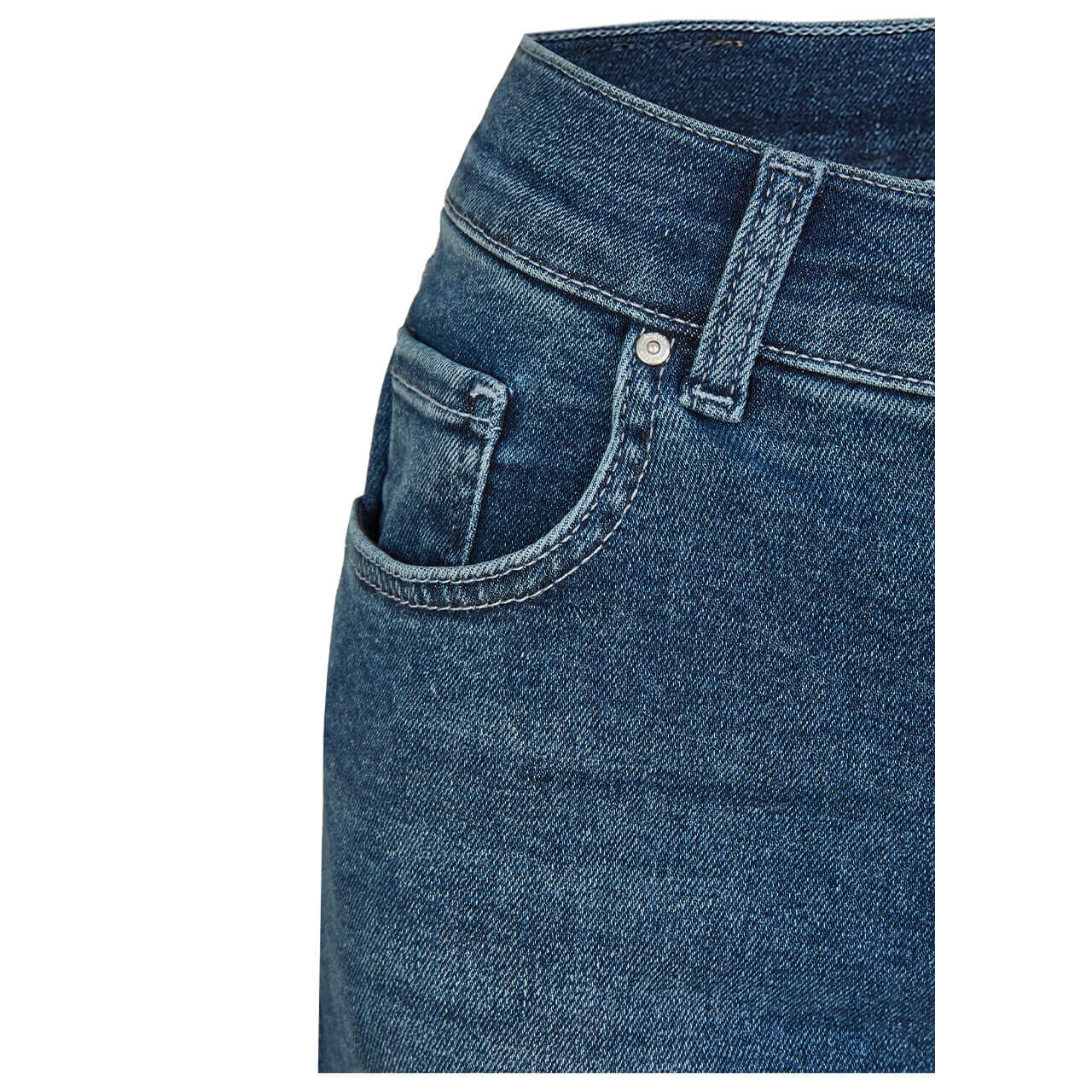 Angels Jeans Skinny für Damen in Mittelblau angewaschen, FarbNr.: 3358