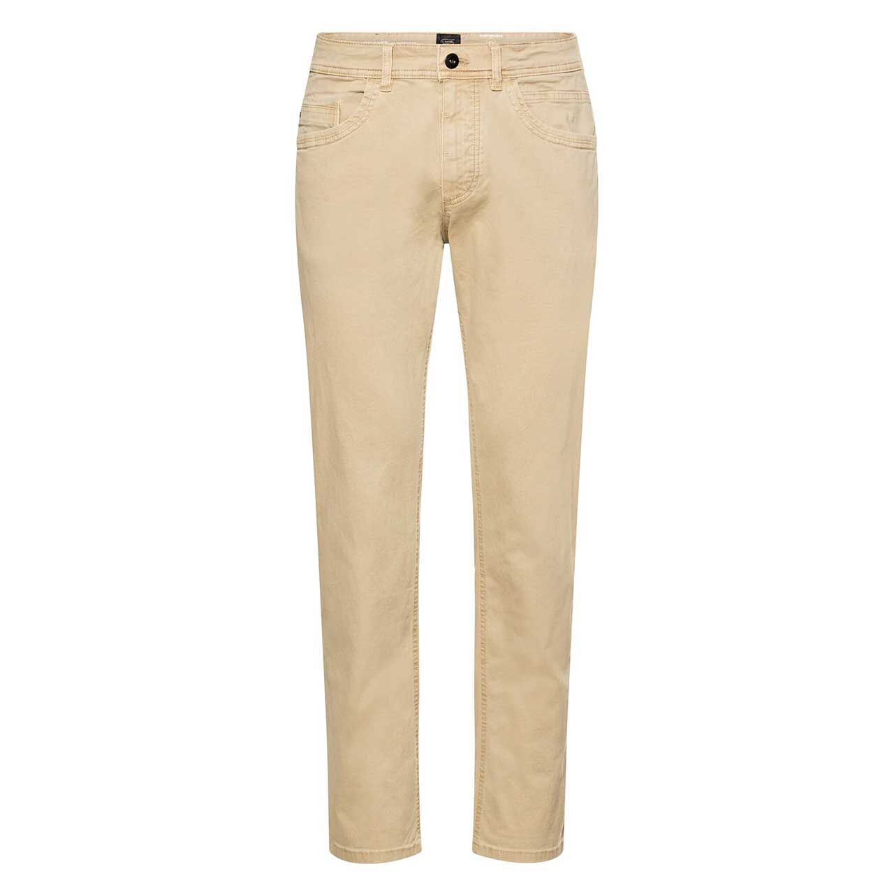 Stretch Herren Baumwollhose Woodstock von Camel active in Beige, Vorderansicht
