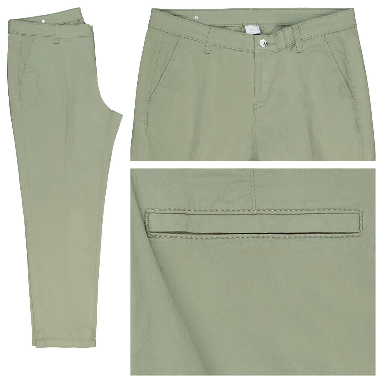 MAC Chino 7/8 Baumwollhose dried rosemary MAC Chino 7/8 Baumwollhose dried rosemary