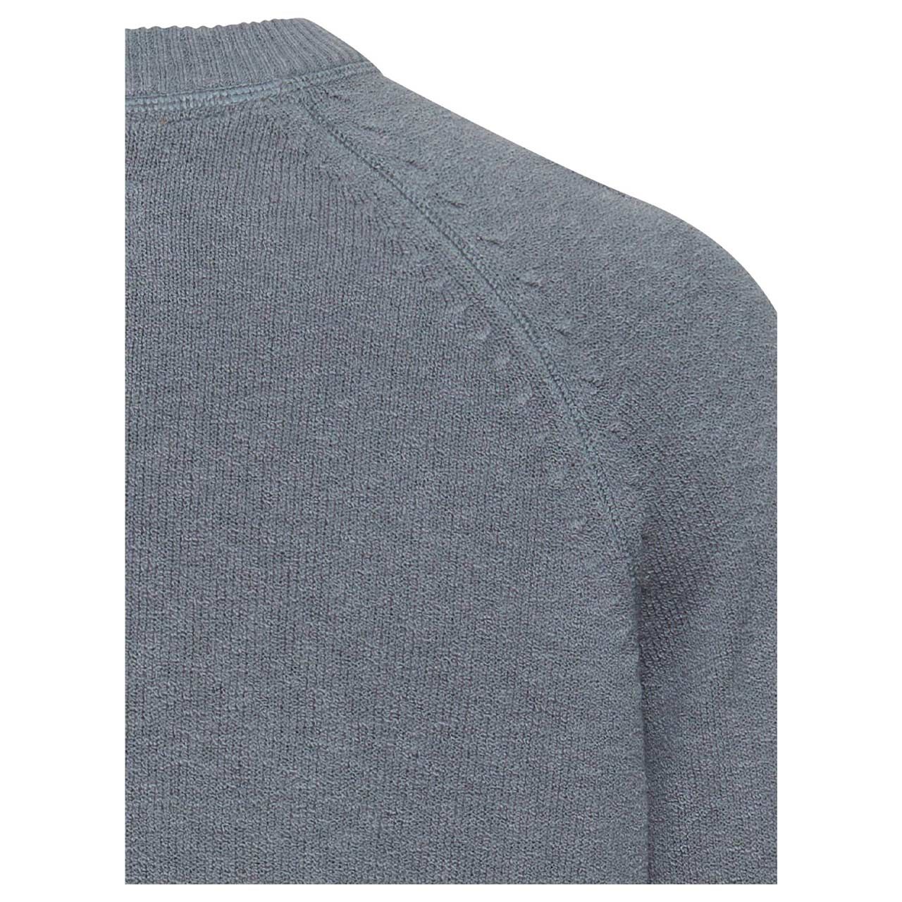 Herren Pullover von Camel active in der Farbe Blau-Grau, detaillierte Rückansicht