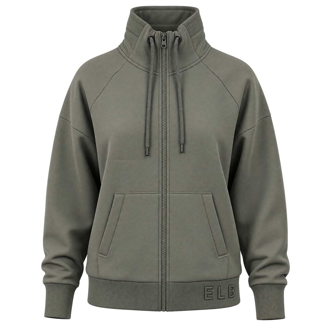 Elbsand Damen Sweatjacke Aina dark slate
