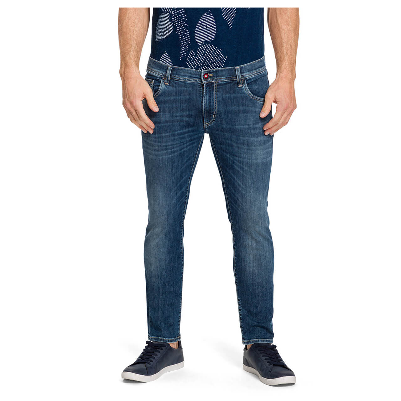 Pioneer Jeans Ryan für Herren in Blau verwaschen, FarbNr.: 6834