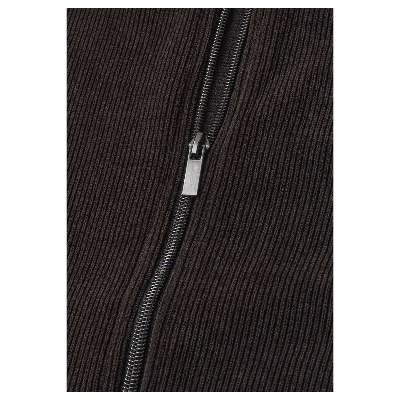 Street One Damen Cord Weste Look Vest black coffee