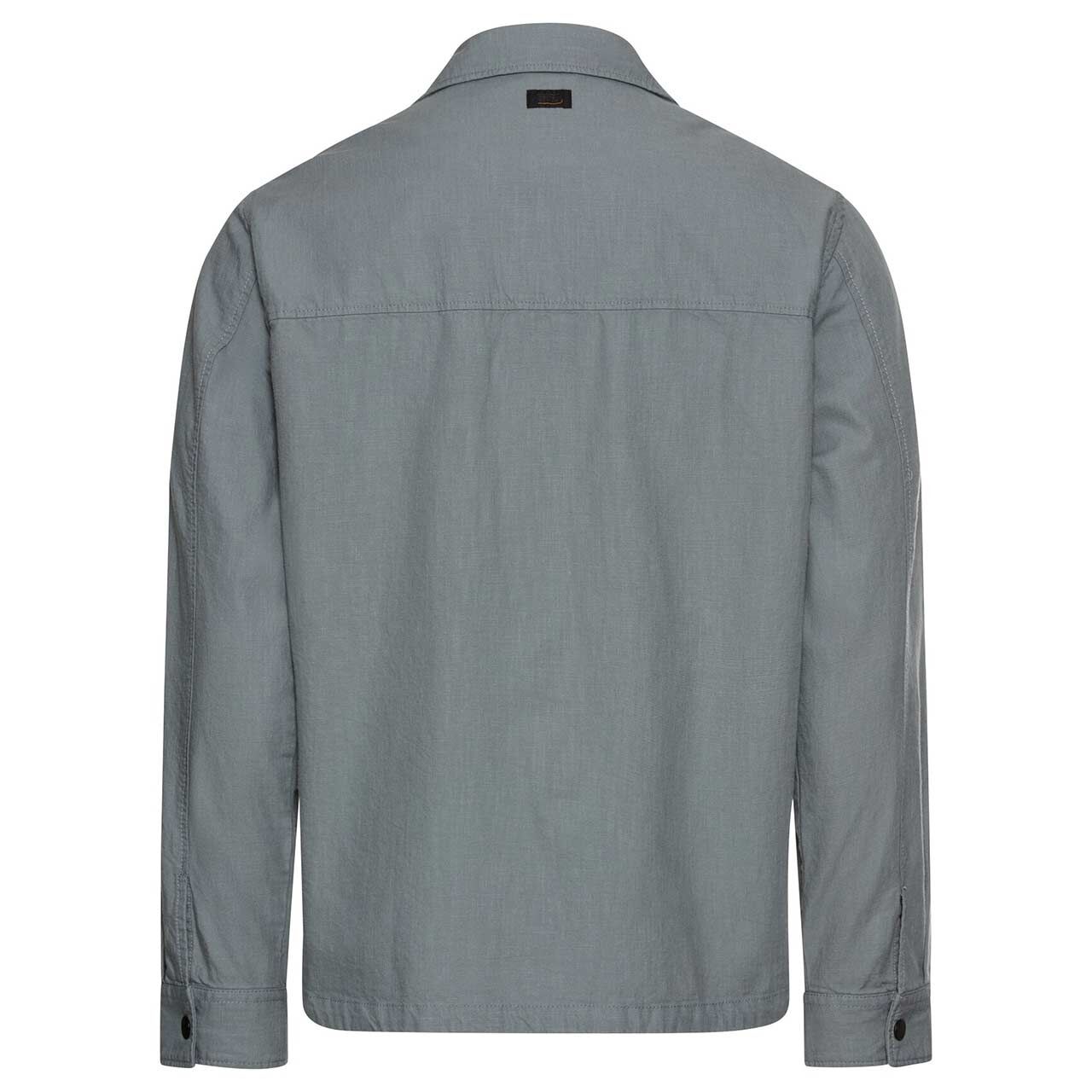 Herren Hemdjacke von Camel active in Blau-Grau, Rückansicht