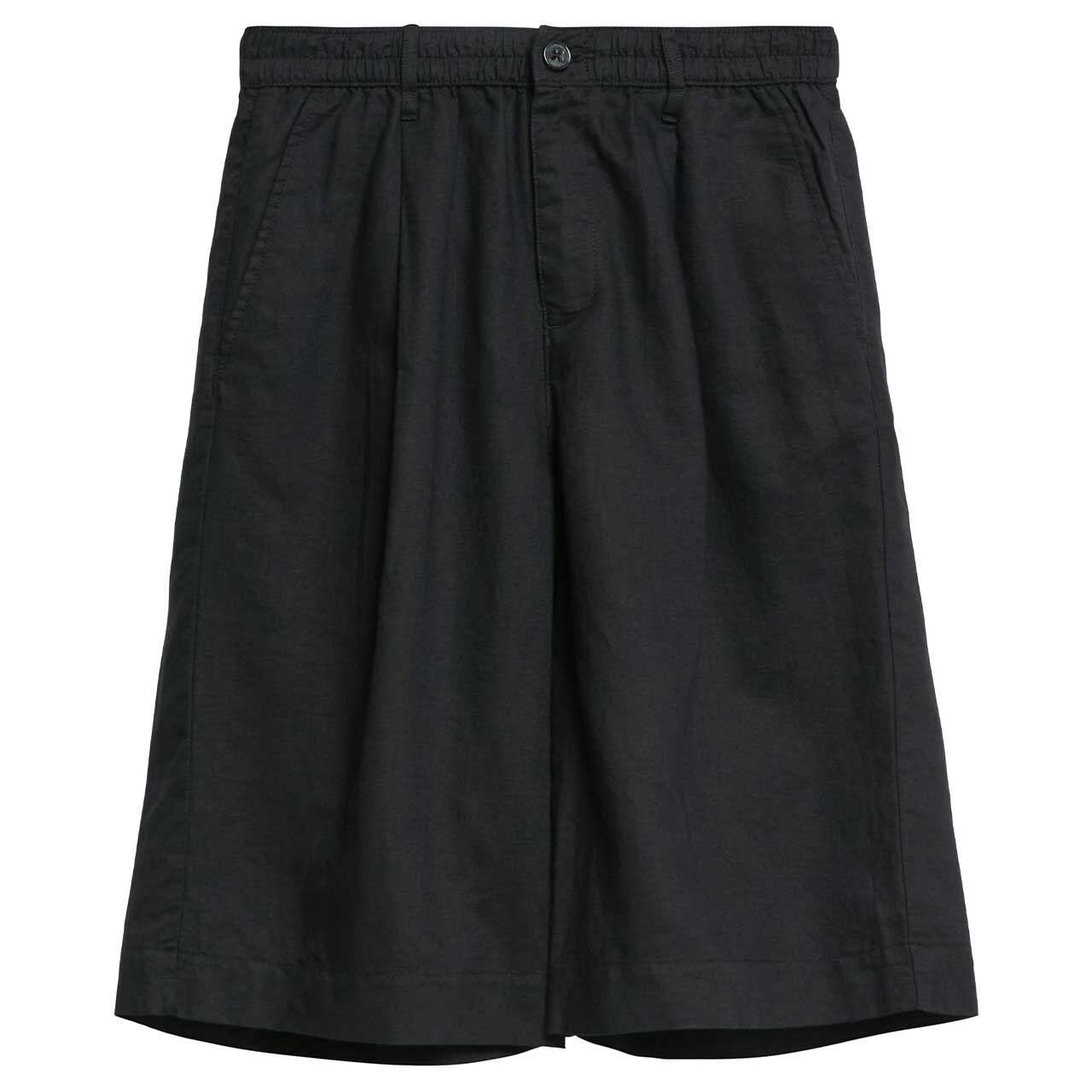 s.Oliver Damen Leinen Bermuda black