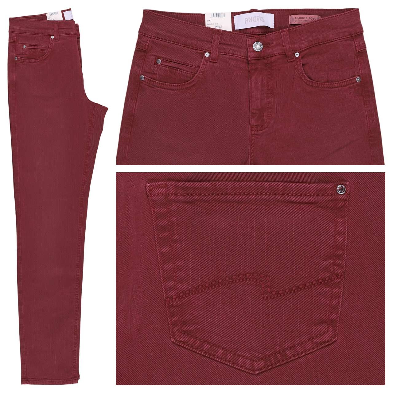 Angels Cici Jeans dark bordeaux