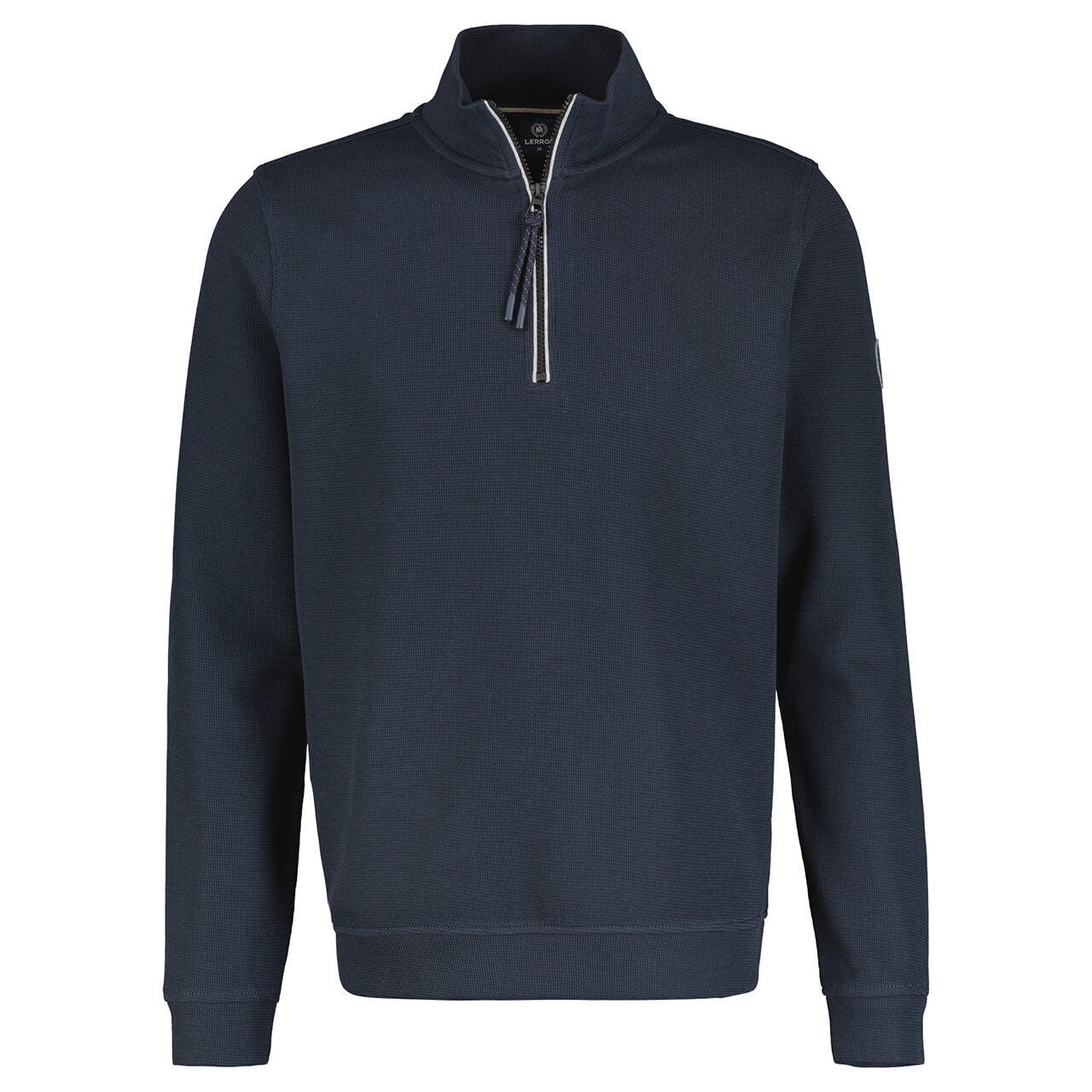 Lerros Herren Sweatshirt Troyer navy blue 