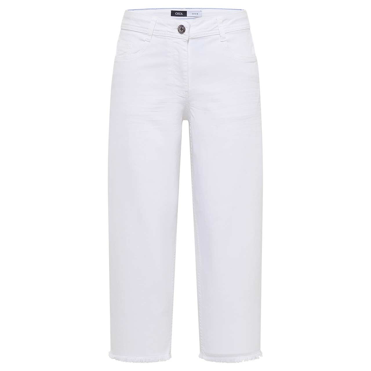 Cecil Neele 3/4 Jeans white