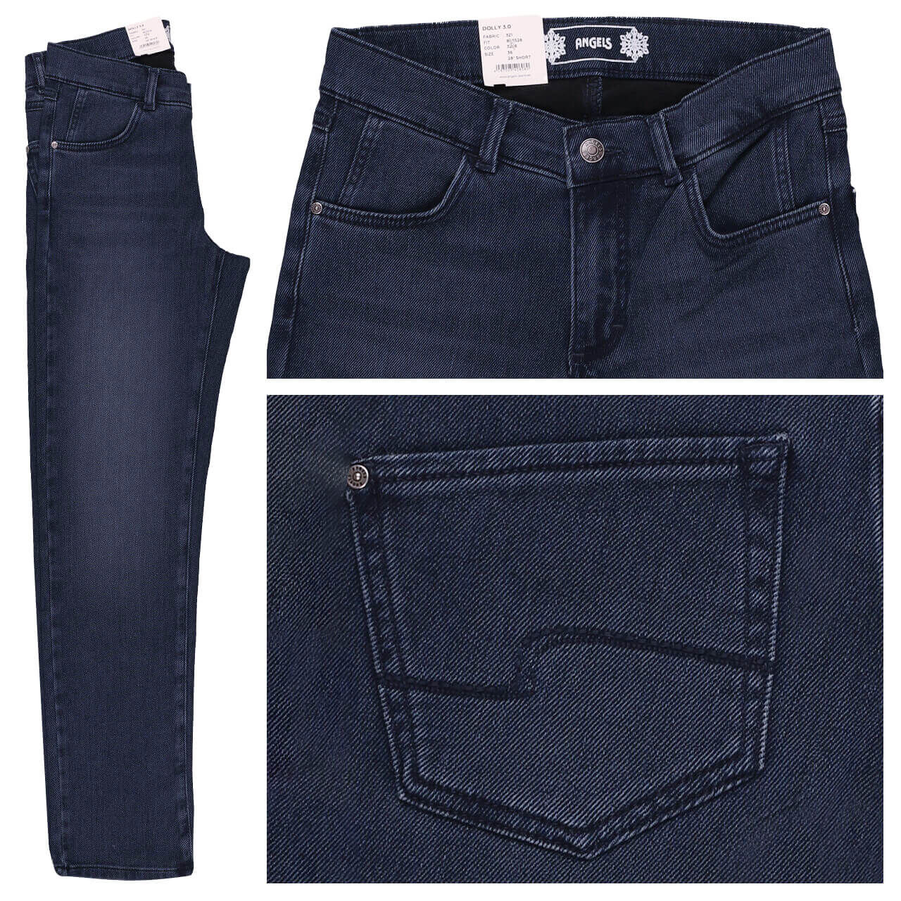 Angels Dolly Jeans stone used buffi thermo denim Angels Dolly Jeans stone used buffi thermo denim