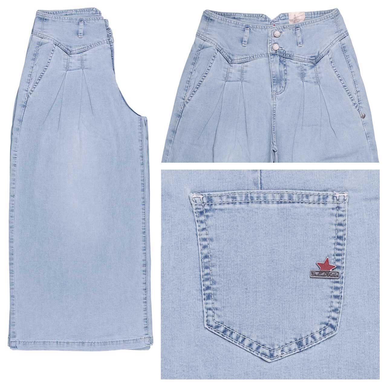 Buena Vista Liv Palazzo 7/8 Air Denim Jeans sunny denim