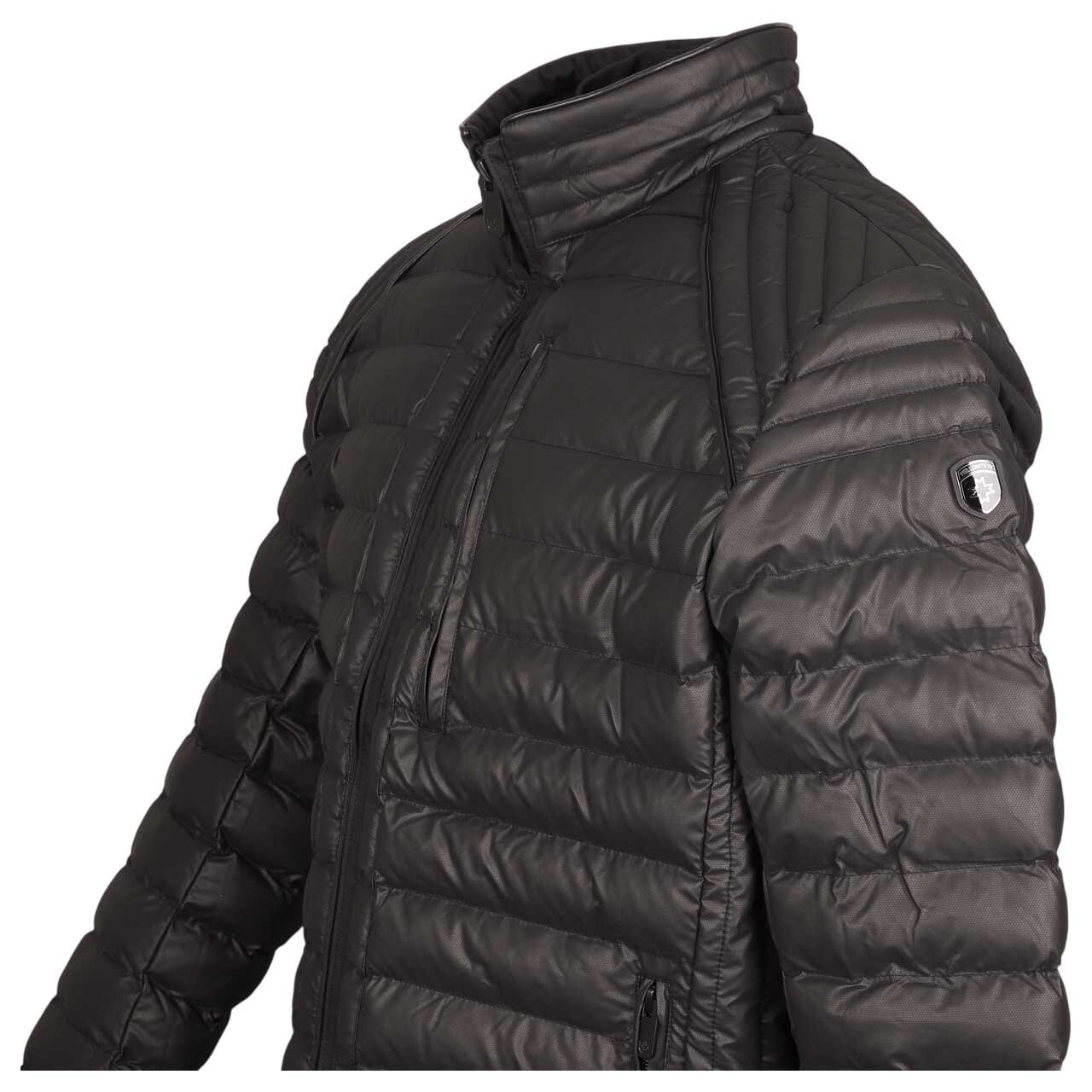 Herren Jacke Molecule/MOL Men von Wellensteyn in Schwarz beschichtet, Seitenansicht