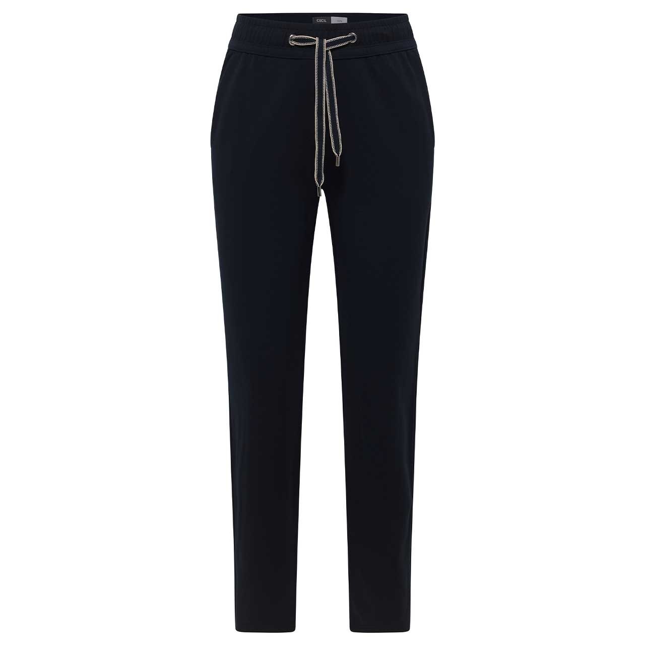Cecil Tracey Hose Jogpants deep universal blue
