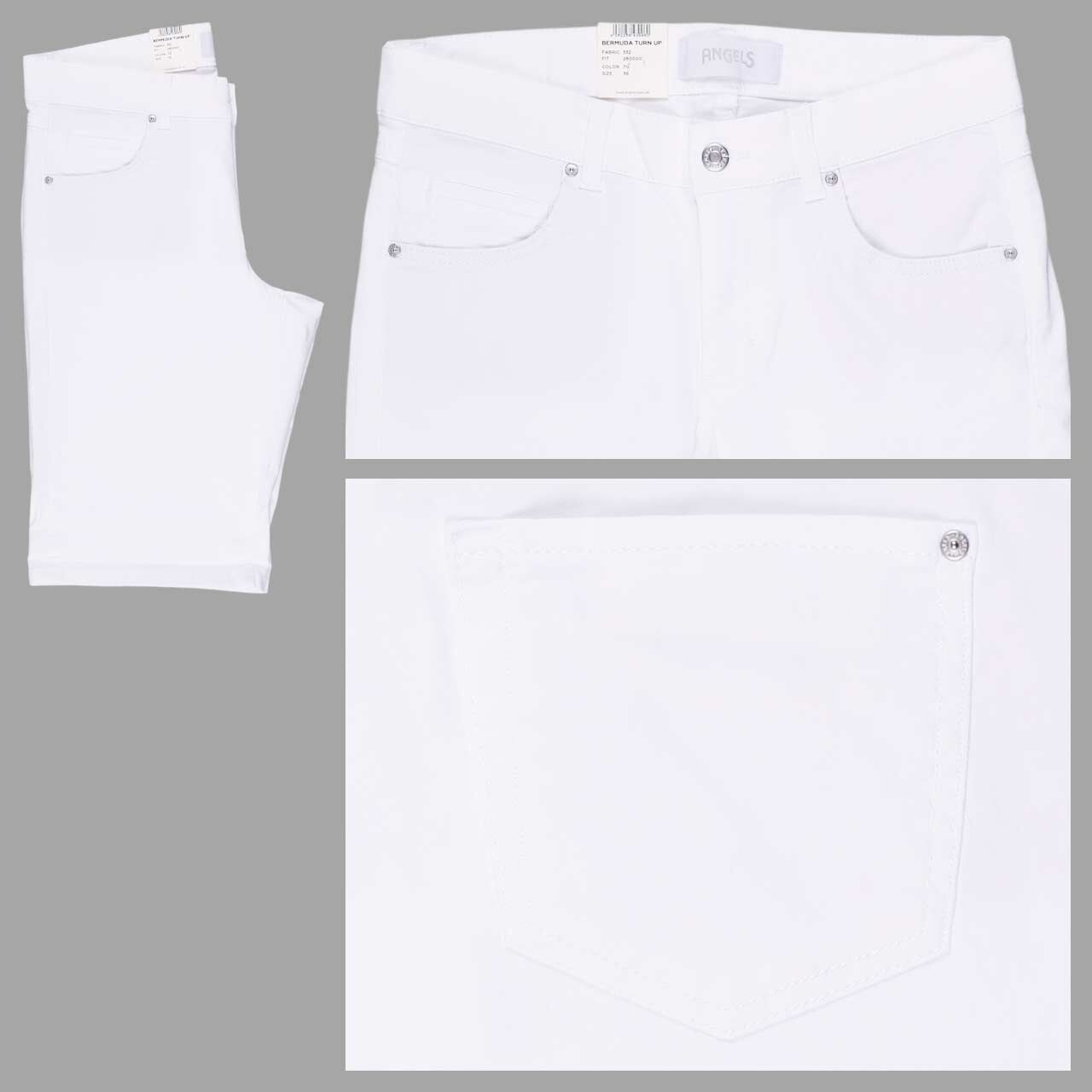 Angels Bermuda TU Jeans white