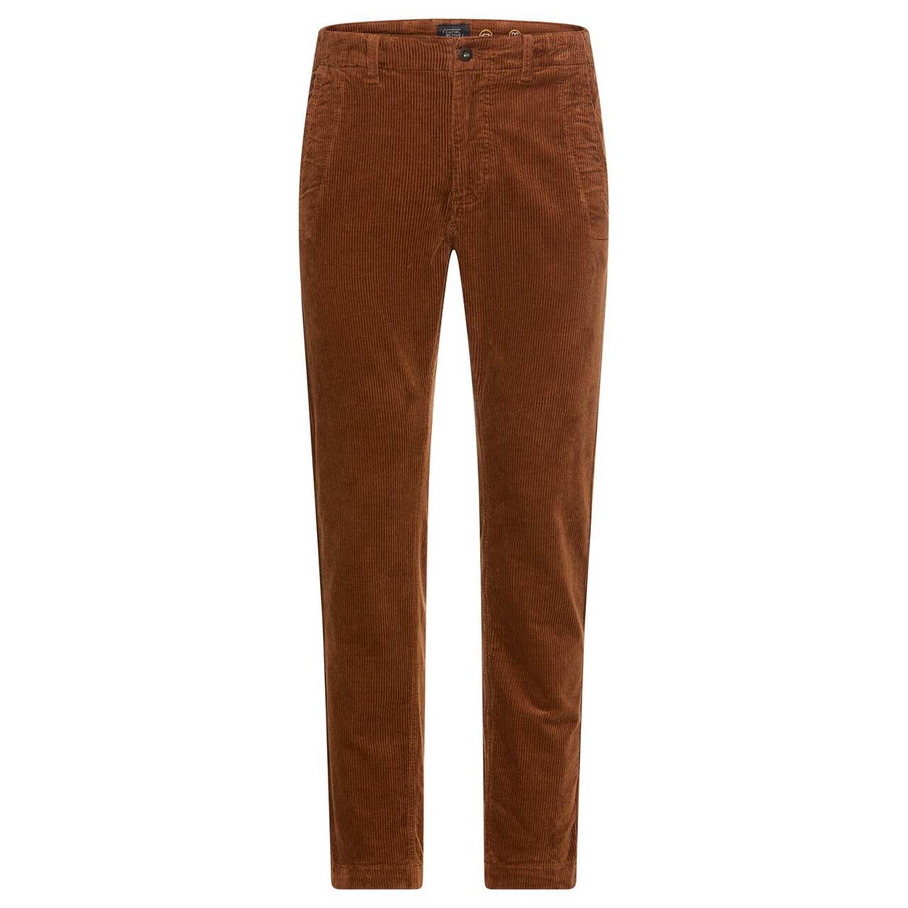 Herren Chino Cordhose Houston von Camel active in Rot-Braun, Vorderansicht