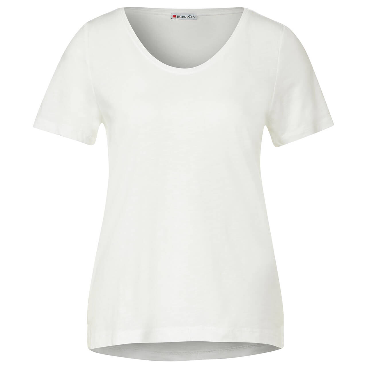 Street One Damen T-Shirt Gerda off white