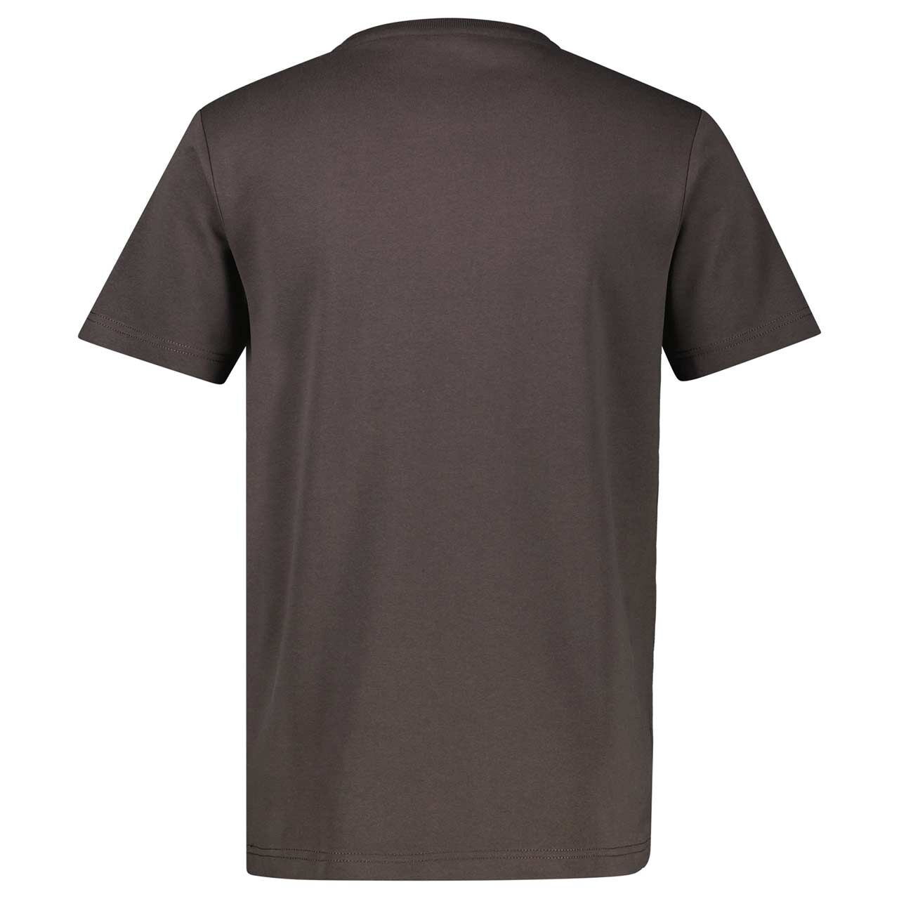 Herren T-Shirt von Lerros in Dunkelbraun, Rückansicht