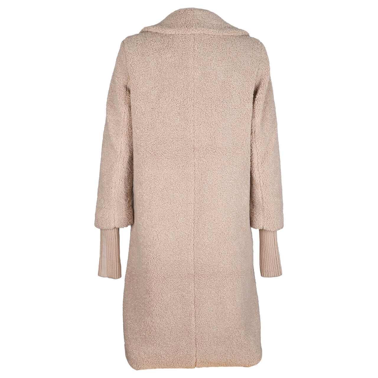 Teddy Mantel Beige Wintermantel Comma Comma Mantel Mantel Kurz